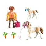 PLAYMOBIL 71243 COUNTRY - HORSE WITH FOAL - Image 2