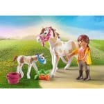 PLAYMOBIL 71243 COUNTRY - HORSE WITH FOAL - Image 3