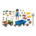 PLAYMOBIL 71249 COUNTRY - Harvester Tractor with Trailer - Image 2
