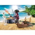 PLAYMOBIL 71254 PIRATES - Starter Pack Pirate with Rowing Boat - Image 3