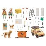 PLAYMOBIL 71293 WILTOPIA - Cross-Country Vehicle with Lions - Image 2