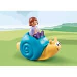 PLAYMOBIL 71322 1.2.3 - Rocking Snail with Rattle Feature - Image 2