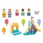 PLAYMOBIL 71326 1.2.3 - Adventure Tower with Ice Cream Booth - Image 2