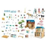 PLAYMOBIL 71351 HORSES OF WATERFALL - Waterfall Ranch - Image 2