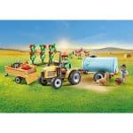 PLAYMOBIL 71442 COUNTRY - TRACTOR WITH TRAILER AND WATER TANK - Image 3