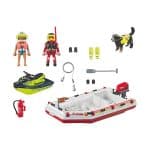 PLAYMOBIL 71464 ACTION HEROES - FIREBOAT WITH AQUA SCOOTER - Image 2