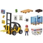 PLAYMOBIL 71528 MY LIFE - FORKLIFT TRUCK WITH CARGO - Image 2