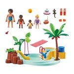 PLAYMOBIL 71529 MY LIFE - CHILDRENS POOL WITH WHIRLPOOL - Image 2