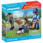 PLAYMOBIL 71731 ACTION HEROES -  POLICE ROBBERY INVESTIGATION