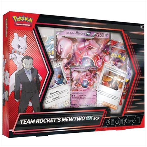 POKEMON TEAM ROCKET’S MEWTWO EX BOX POK104389