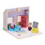PEPPA PIG WOODEN PLAY SCHOOLHOUSE PPC67000 - Image 2
