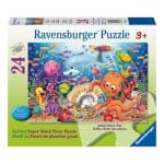 RAVENSBURGER FLOOR PUZZLE FISHIES 24PCS 03041