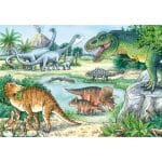 RAVENSBURGER 2X24 PCS PUZZLE DINOSAURS 05128 - Image 2