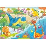 RAVENSBURGER 2X12 PUZZLE DINOS 05246 - Image 2
