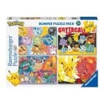 RAVENSBURGER 4X100 PUZZLE POKEMON 05651