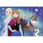 RAVENSBURGER 2X24 PCS PUZZLE FROZEN: THE NORTHERN LIGHTS 09074 - Image 2