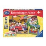 RAVENSBURGER 3X49 PCS PUZZLE EVERYBODY LOVES MICKEY 09247