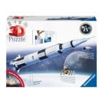 RAVENSBURGER 3D PUZZLES 432 PIECES APOLLO SATURN V ROCKET 11545