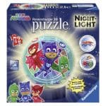 3D PUZZLE NIGHT LIGHT 72 PCS PJ MASKS