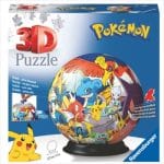 RAVENSBURGER 3D PUZZLE BALL POKEMON 72PCS 11785