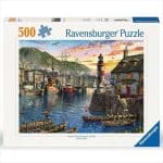 RAVENSBURGER PUZZLE 500 PCS SUNRISE AT THE PORT 12000212