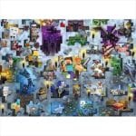 RAVENSBURGER 1000 PCS PUZZLE MINECRAFT - CHALLENGE 12000422 - Image 2