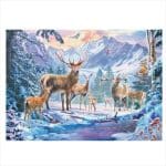 RAVENSBURGER 1000 PCS PUZZLE DEER 12000888 - Image 2