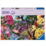 RAVENSBURGER 200XXL PCS PUZZLE HUMMINGBIRDS AND BUTTERFLIES 12001369