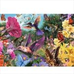RAVENSBURGER 200XXL PCS PUZZLE HUMMINGBIRDS AND BUTTERFLIES 12001369 - Image 2