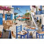 RAVENBURGER 1500 PCS PUZZLE CATS OF MYKONOS 12001450 - Image 2