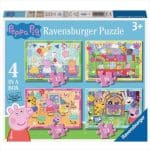 RAVENSBURGER  4 IN A BOX PUZZLE PEPPA PIG 12004016
