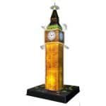 RAVENSBURGER 3D PUZZLE NIGHT EDITION 216 PCS BIG BEN 12588 - Image 2