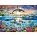 RAVENSBURGER PUZZLES 300XXL PCS DOLPHINS - Image 2