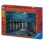 RAVENSBURGER 1000 PCS PUZZLE VAN GOGH: STARRY NIGHT