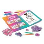 REAL FUN LISCIANI BARBIE SKETCH BOOK EXPRESS YOUR STYLE 12679 - Image 2