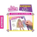REAL FUN LISCIANI BARBIE SKETCH BOOK EXPRESS YOUR STYLE 12679 - Image 4