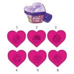 REAL FUN LISCIANI BARBIE DOUGH GLITTER HEARTS 88744