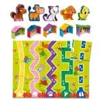 REAL FUN MONTESSORI WOOD BABY FARM 96886 - Image 2