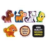 REAL FUN MONTESSORI WOOD BABY FARM 96886 - Image 4