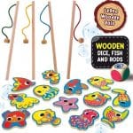 REAL FUN MONTESSORI WOOD FISH FUN 98354 - Image 2