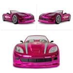 REAL FUN BARBIE R/C DREAM CAR - CHROMED PINK 63619 - Image 3