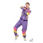 SHELL SUIT 1980S - PURPLE S/M 21120