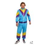 SHELL SUIT 1980S - BLUE S/M 21122