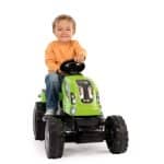 SMOBY FARMER XL GREEN TRACTOR+TRAILER 710130 - Image 2