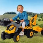 SMOBY BUILDER MAX TRACTOR+TRAILER 710304 - Image 3