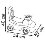 SMOBY DISNEY PRINCESS AUTO RIDE-ON 7600720549 - Image 3