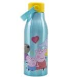 STOR : PEPPA PIG CORE 2022 -  FLEXI HANDLE ALUMINIUM BOTTLE 760ML 13961