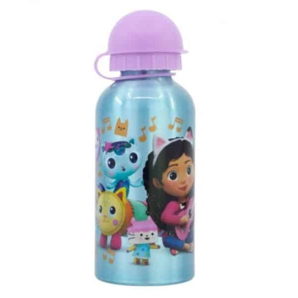 STOR : GABBY DOLLHOUSE- ALUMINIUM BOTTLE 400ML 21234
