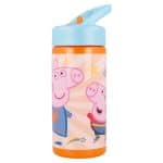 STOR : PEPPA PIG KINDNESS COUNTS - PLAYGROUND SLIPPER BOTTLE 410ML 41231
