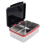 STOR : MARVEL SPIDERMAN BLACK BOARD - STAINLESS STEEL CLAMP RECTANGULAR SANDWICH BOX 1100ML 101860 - Image 2
